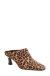 Katy Perry The Zaharrah Acrylic Heel Mule In Leopard Multi- Polyester,chinlon