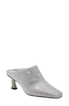 Katy Perry The Zaharrah Acrylic Heel Mule In Silver Multi