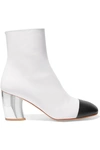 PROENZA SCHOULER TWO-TONE LEATHER BOOTS