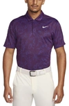 Nike Tiger Woods  Men's Dri-fit Adv Golf Polo In Red