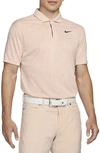 Nike Tiger Woods  Men's Dri-fit Adv Golf Polo In Pink