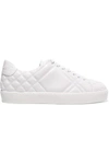 BURBERRY QUILTED LEATHER SNEAKERS