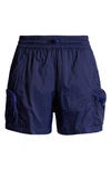Outdoor Voices Windbreaker Cargo Shorts In Betta Blue
