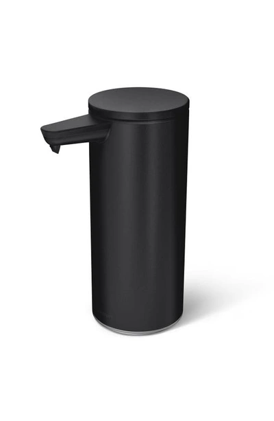 Simplehuman Rechargeable 9-ounce Liquid Soap Sensor Pump In Matte Black