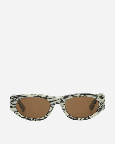 Akila Freddie Gibbs Vertigo Sunglasses Zebra In White