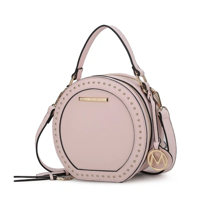 Mkf Collection By Mia K Lydie Multi Compartment Crossbody Bag In Purple