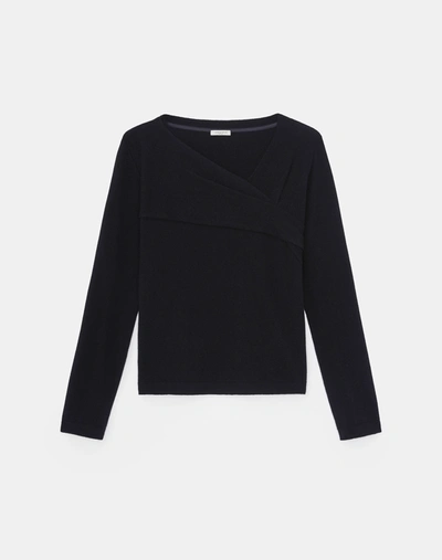 Lafayette 148 Cashmere Sweater In Black