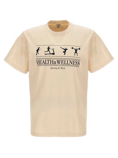 Sporty And Rich Healt&wellness T-shirt Beige