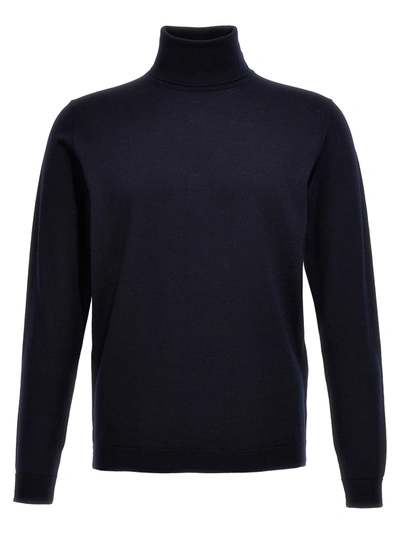 Roberto Collina Merino Turtleneck Sweater Sweater, Cardigans Blue