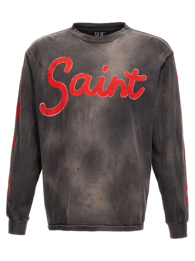 Saint Mxxxxxx Saint T-shirt In Black