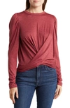 RENEE C RENEE C FRONT TWIST SWEATER