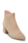 Cole Haan Elyse Bootie In Dk Latte S