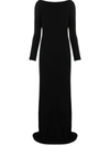 DSQUARED2 DSQUARED2 OPEN BACK LONG DRESS CLOTHING