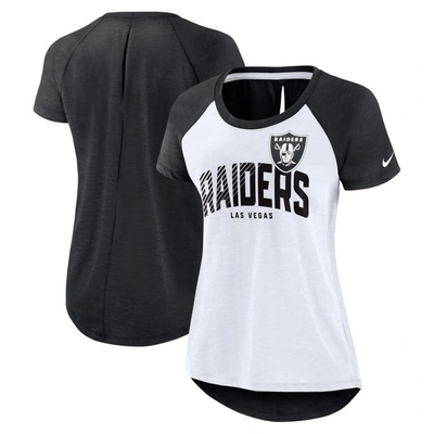 Nike Las Vegas Raiders Fashion  Women's Nfl Top In Black