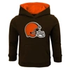 OUTERSTUFF TODDLER BROWN CLEVELAND BROWNS PRIME PULLOVER HOODIE