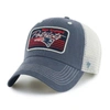 47 '47 NAVY/NATURAL NEW ENGLAND PATRIOTS  FIVE POINT TRUCKER CLEAN UP ADJUSTABLE HAT