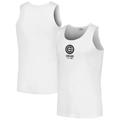 PLEASURES PLEASURES  WHITE CHICAGO CUBS TWO-PACK TANK TOP
