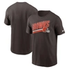 Nike Cleveland Browns Essential Blitz Lockup  Men's Nfl T-shirt
