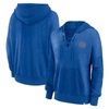 Fanatics Branded Heather Royal Florida Gators Campus Lace-up Pullover Hoodie In Heather Royal