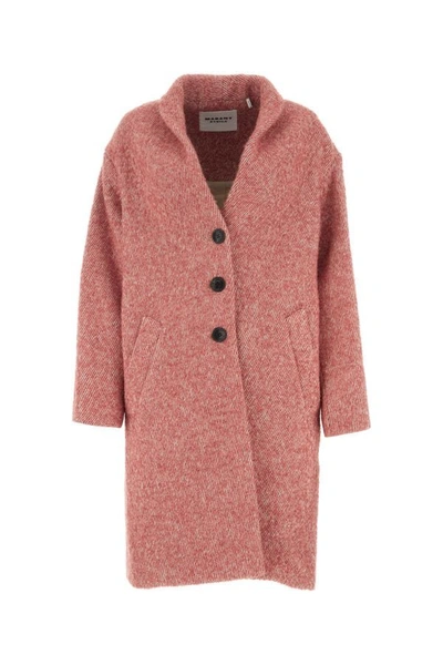 Isabel Marant Étoile Sharon Coat In Pink