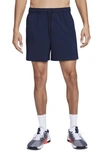 Nike Men's Unlimited Dri-fit 5" Unlined Versatile Shorts In Blue