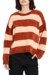 Volcom Bubble Tea Chenille Sweater In Nutmeg