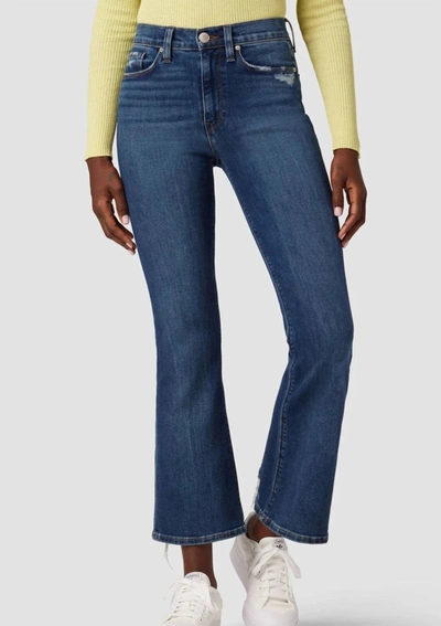 Hudson Jeans Barbara High-rise Bootcut Crop Jean In Blue