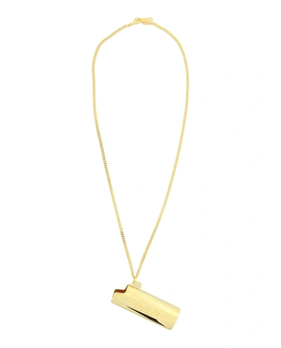 Ambush Lighter Case Pendant Necklace In Gold