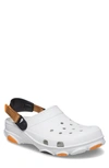 Crocs Classic Clog Beach Unisex White Sandals In White/ Multi
