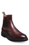 Allen Edmonds Men's Dawson Leather Chelsea Boots In Mahogany