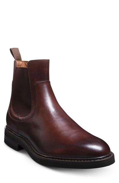 Allen Edmonds Men's Dawson Leather Chelsea Boots In Mahogany