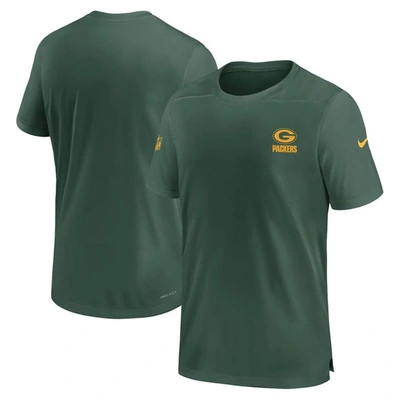 Nike Men's Dri-fit Sideline Coach (nfl Green Bay Packers) Top