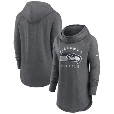 Nike Women's Team (nfl Seattle Seahawks) Pullover Hoodie In Grey