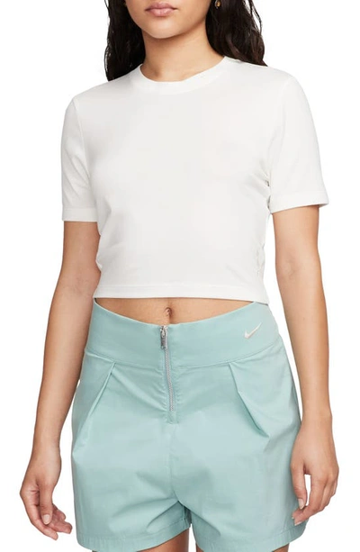 Nike Women's  Sportswear Essential Crop T-shirt In White