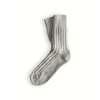 THUNDERS LOVE WOOL COLLECTION SOLID LIGHT GREY SOCKS