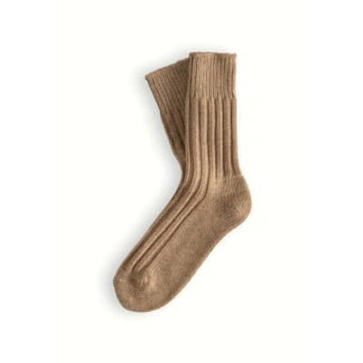 Thunders Love Wool Collection Solid Sand Socks