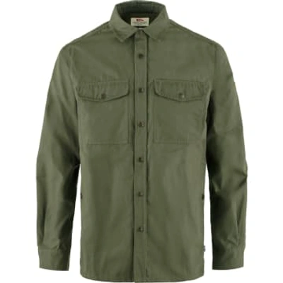 Fjall Raven Singi Overshirt In Green