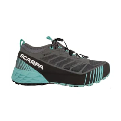 Scarpa Ruble Run Gtx Women's Shoes Anthracite / Blue Turquoise