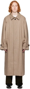 MARK KENLY DOMINO TAN STUDIO TAUPE CHRISTOF COAT