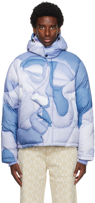 Kidsuper Kissing Puffer In Blue