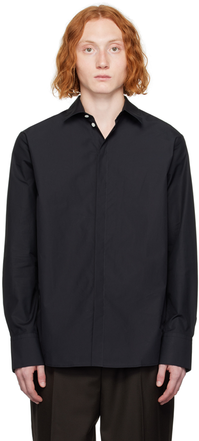 Mark Kenly Domino Tan Studio Black Salomon Shirt