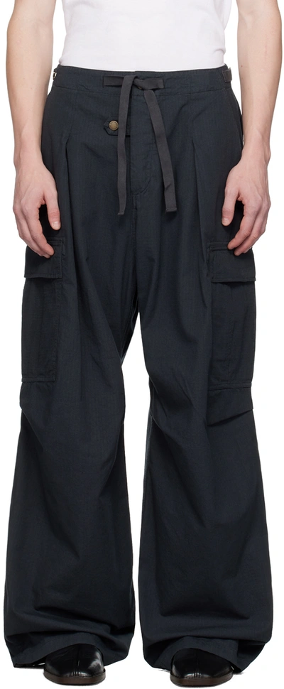 DARKPARK NAVY JOSEPH CARGO PANTS