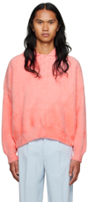 Bonsai Pink Fluffy Polo In Peach Amber