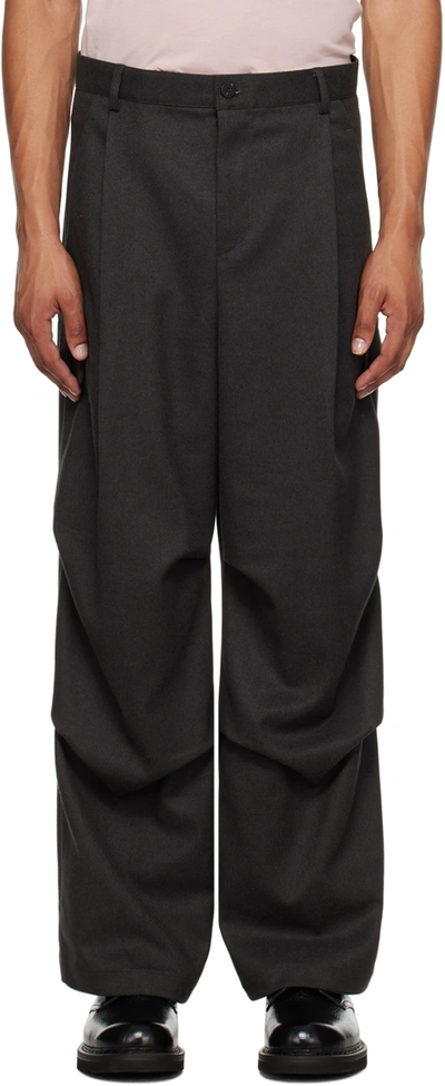 The Frankie Shop Flint Tech Cargo Pants In Grey