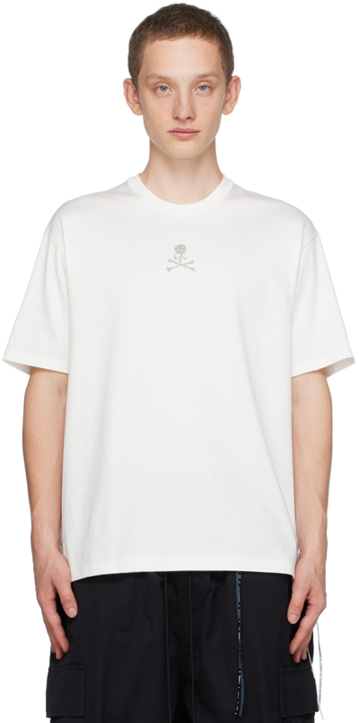 Mastermind Japan White Glass Beads T-shirt