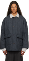 THE FRANKIE SHOP GRAY TED JACKET