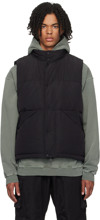 REPRESENT BLACK PATCH DOWN VEST