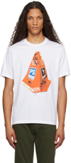 PS BY PAUL SMITH WHITE CONE T-SHIRT