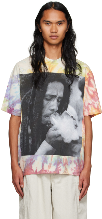 Online Ceramics Multicolor 'justice And Truth' T-shirt In Hand Dyed Tie-dye