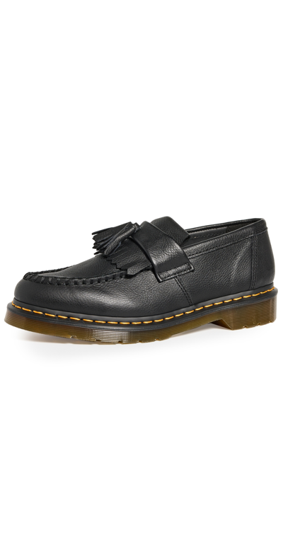 Dr. Martens' Adrian Black Virginia Womens Loafers Virginia Black 6